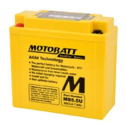Batería Motobatt MB5.5U AGM Quadflex